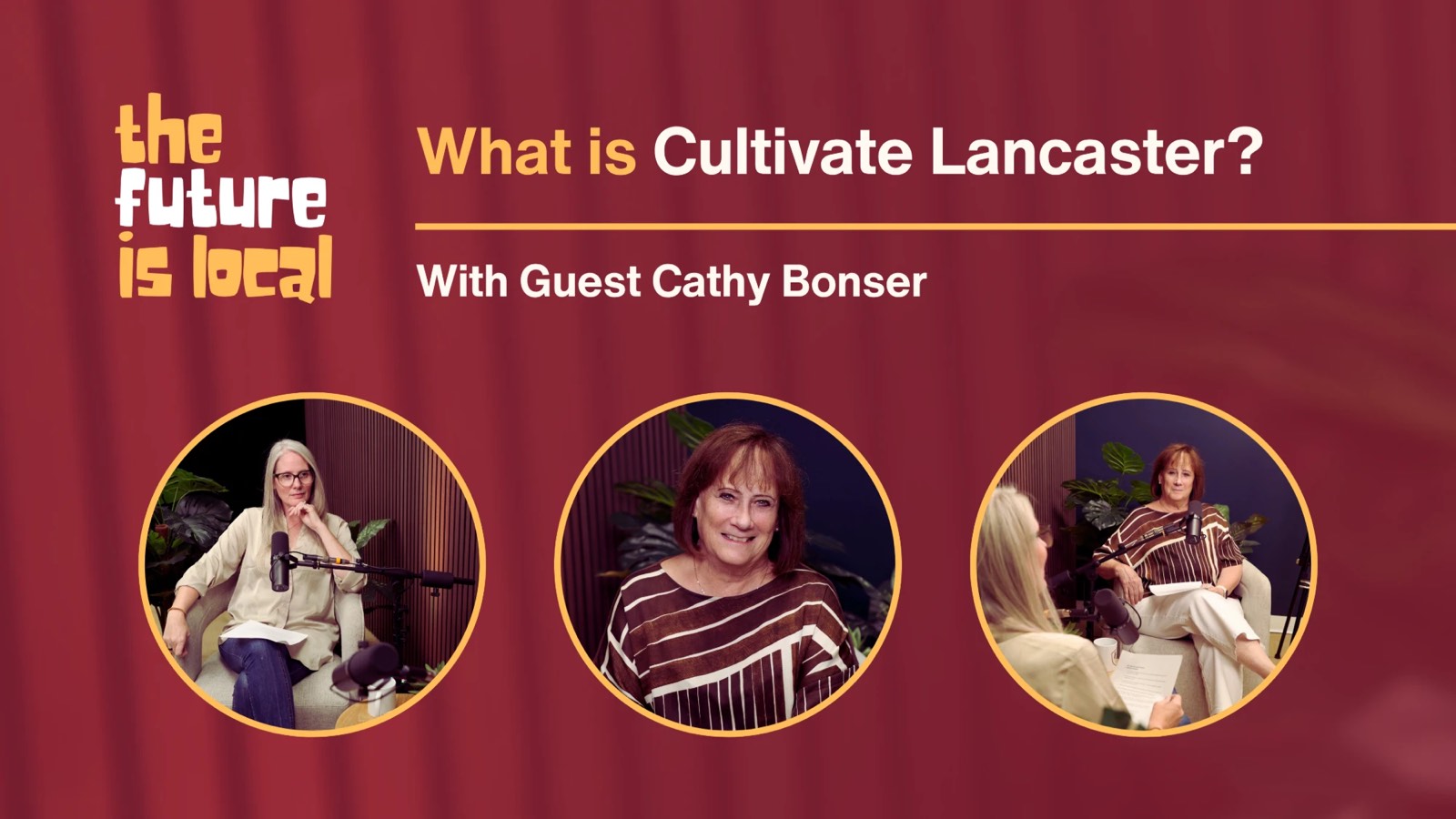 The Future Is Local podcast, episode 1: What is Cultivate Lancaster? with guest Cathy Bonser